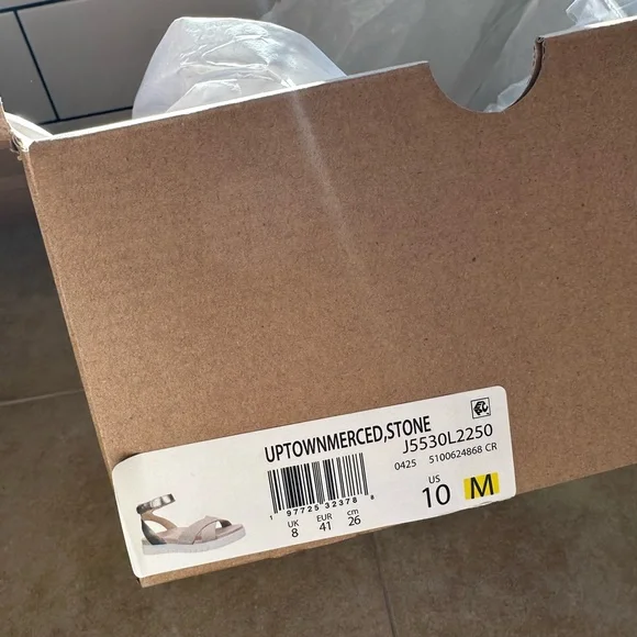 VIONIC Uptown Merced Strappy Sandal in Cobblestone Multi - Picture 7 of 7